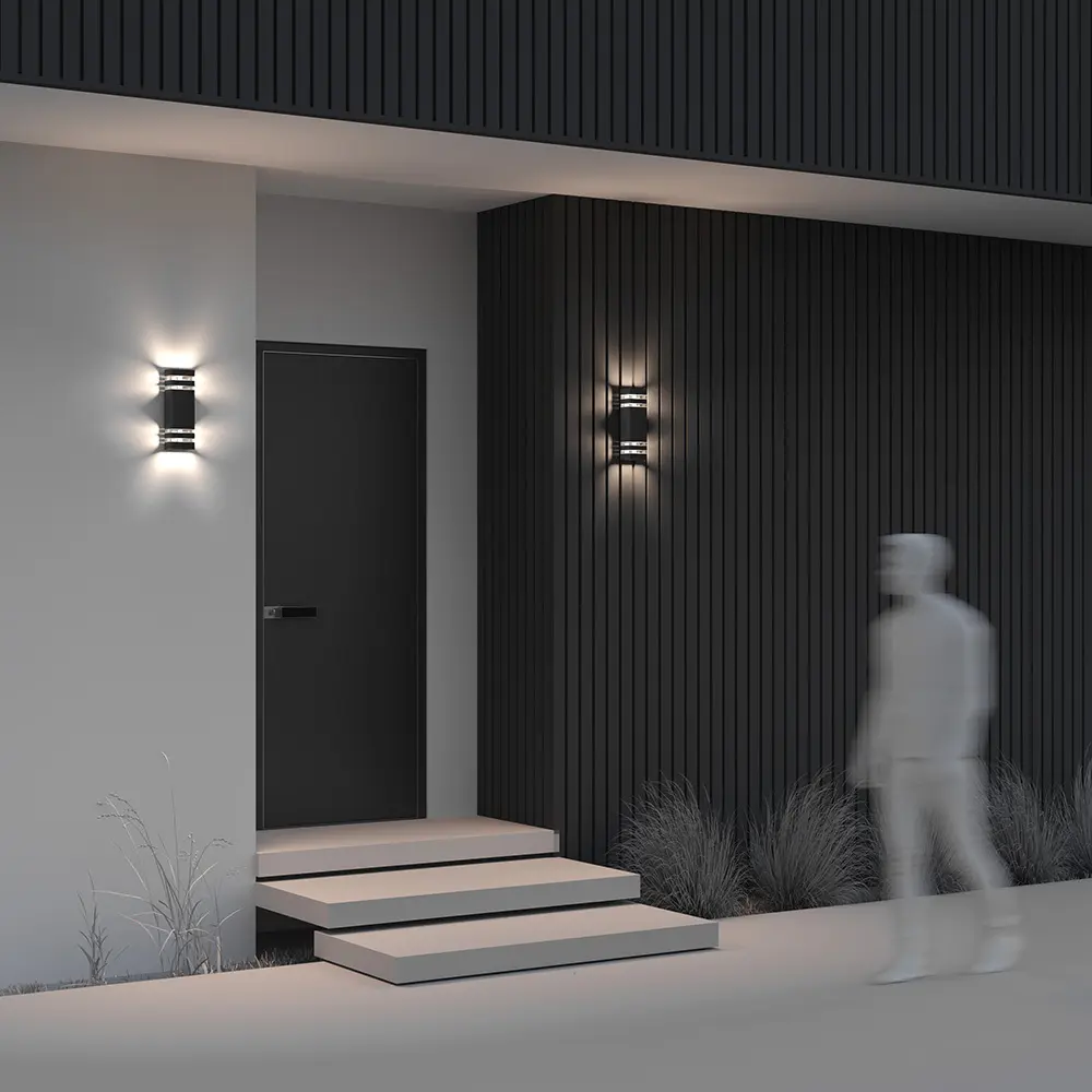 Настенный светильник (бра) Outdoor O578WL-02B