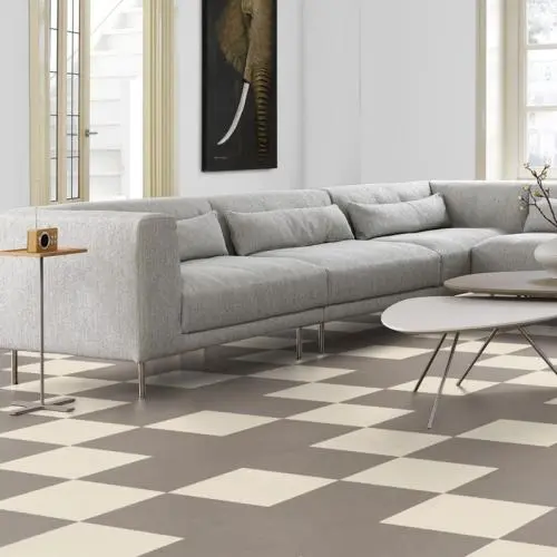 Мармолеум замковый Forbo Marmoleum Click Square 300*300 333702 Liquid Clay купить в Москве