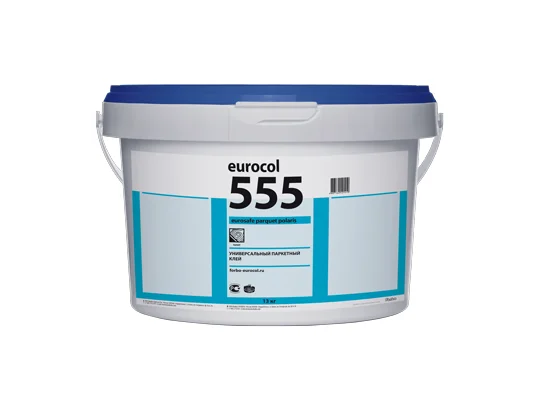 Дисперсионный паркетный клей eurocol 555 EUROSAFE PARQUET POLARIS 22 кг для отделочных работ