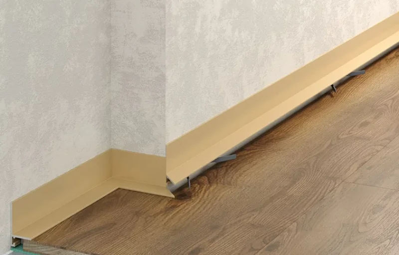 Микроплинтус L формы теперь в новых оттенках 