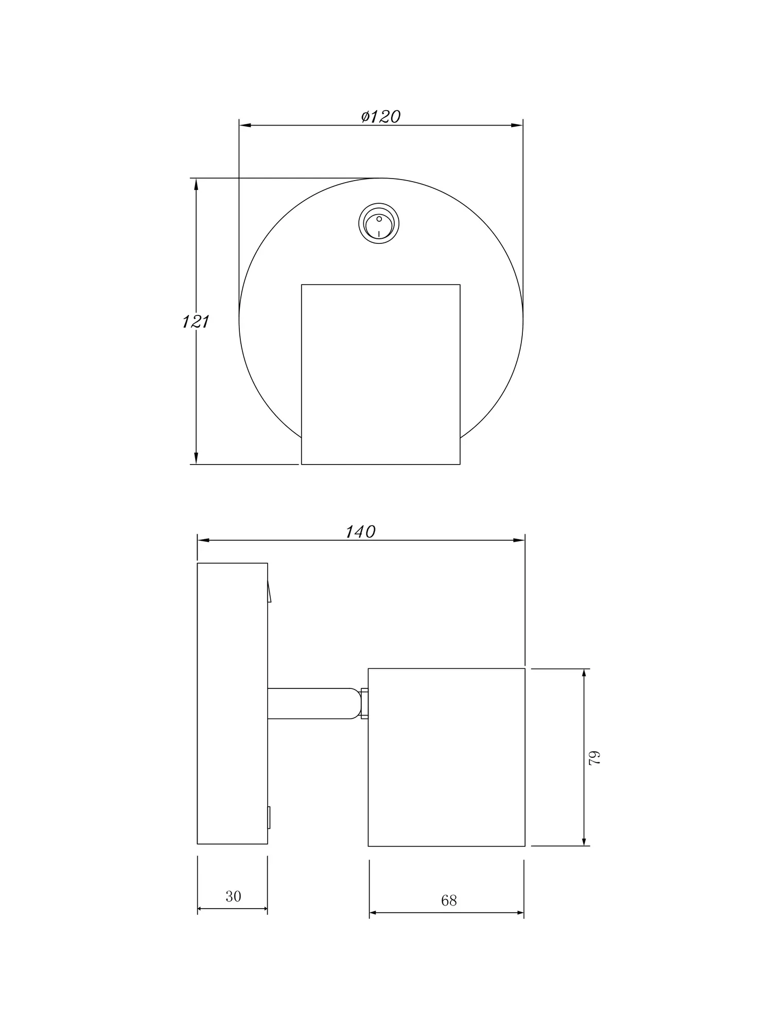 Спот Freya FR10006CW-L6W