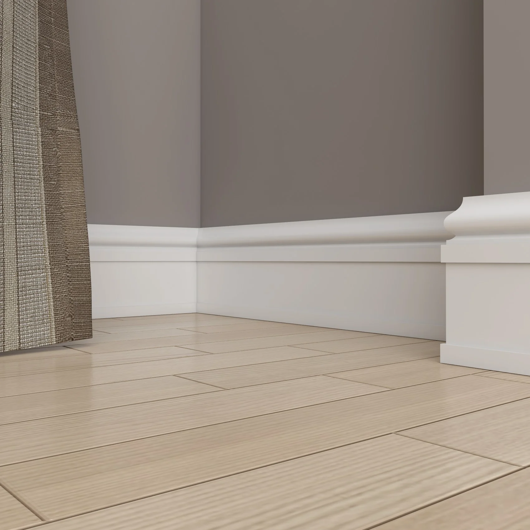 Плинтус base 019 (2440х66х12 мм)