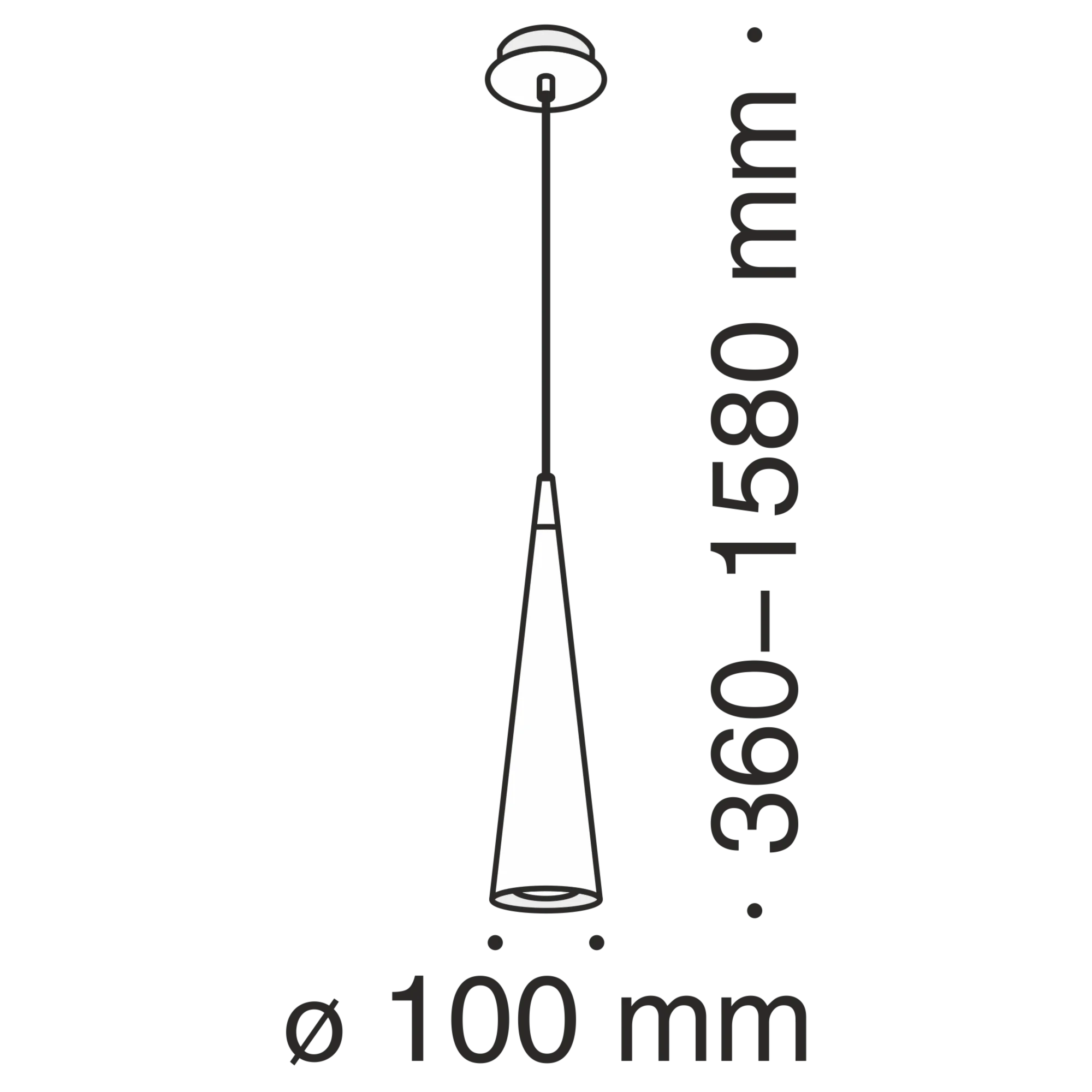 Подвесной светильник Technical P318-PL-01-N