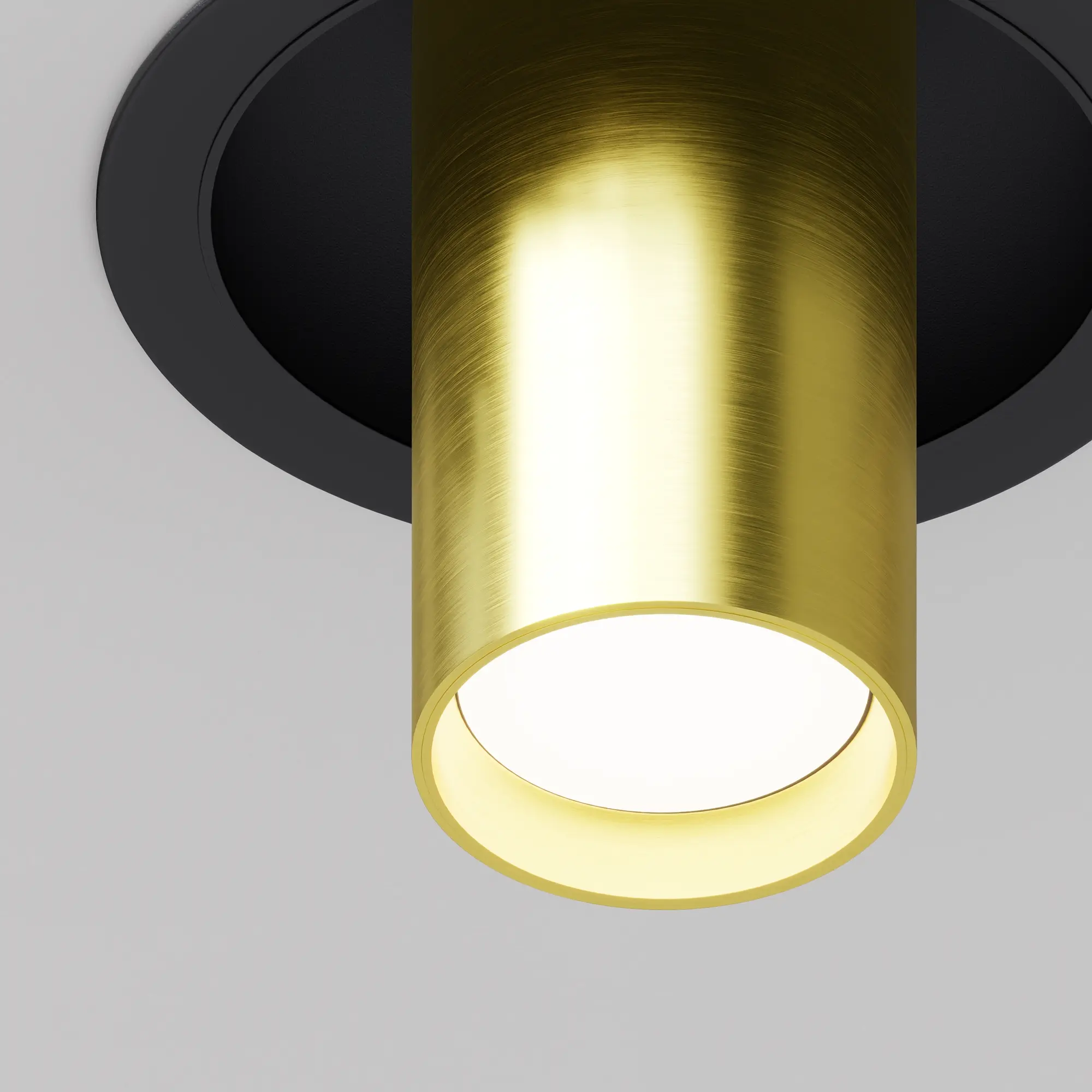 Встраиваемый светильник Technical C048CL-01-GU10-BBS