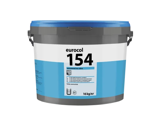 1-K STP паркетный клей eurocol 154 EUROMIX MS SF ULTRA 16 кг для отделочных работ