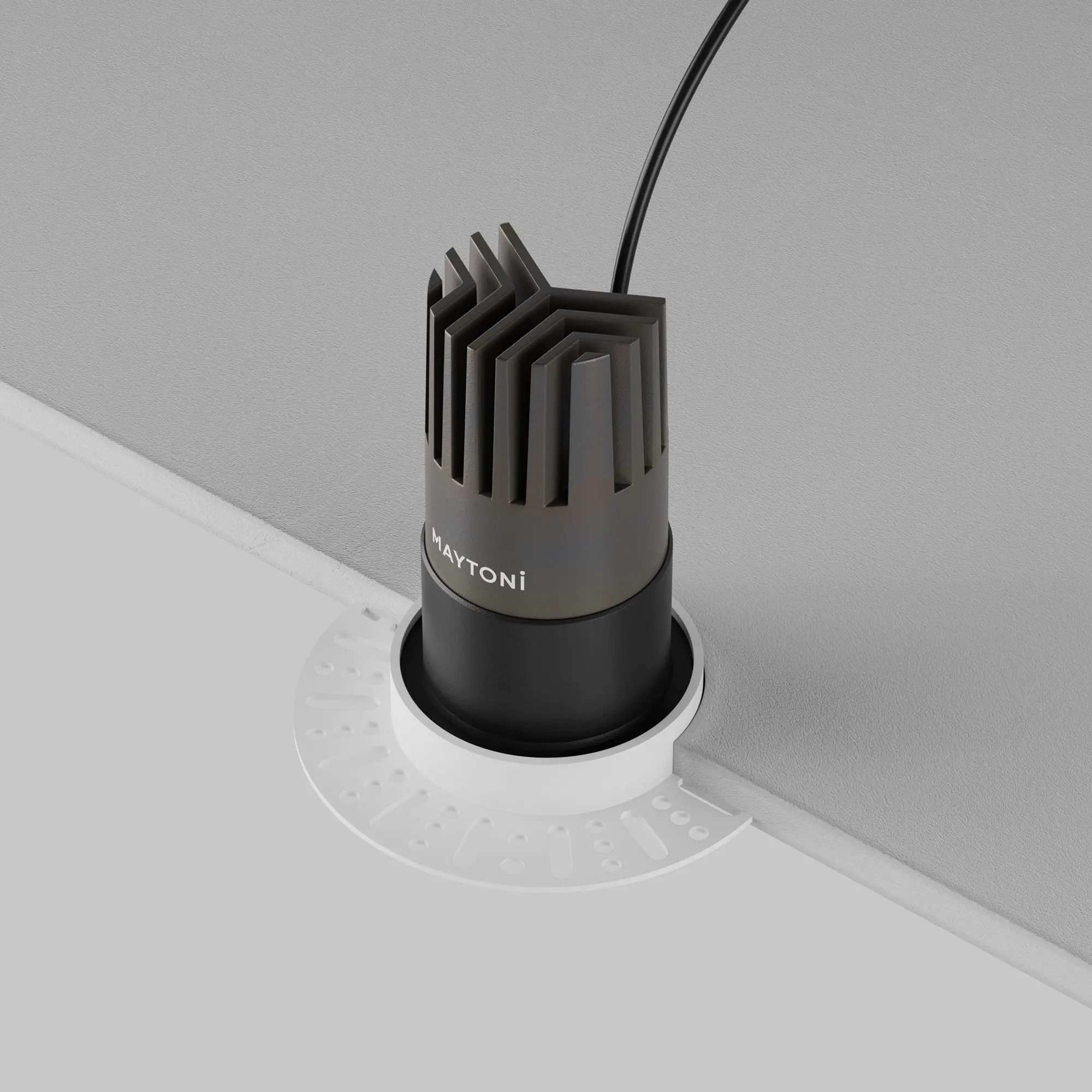 Встраиваемый светильник Technical DL120-10W-3K-TRS-B