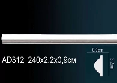 Молдинг из полиуретана Perfect AD312 цена
