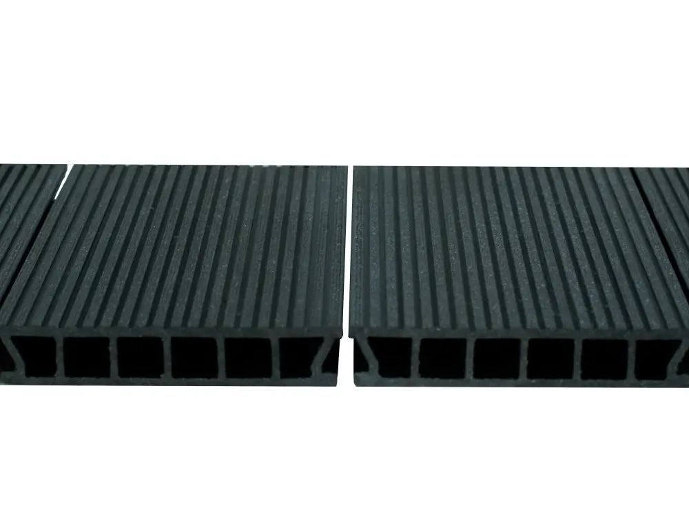 Террасная доска из ДПК EuroDeck New Антрацит