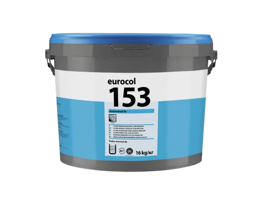 2К ПУ паркетный клей eurocol 153 EUROWOOD LE 16 кг для отделочных работ