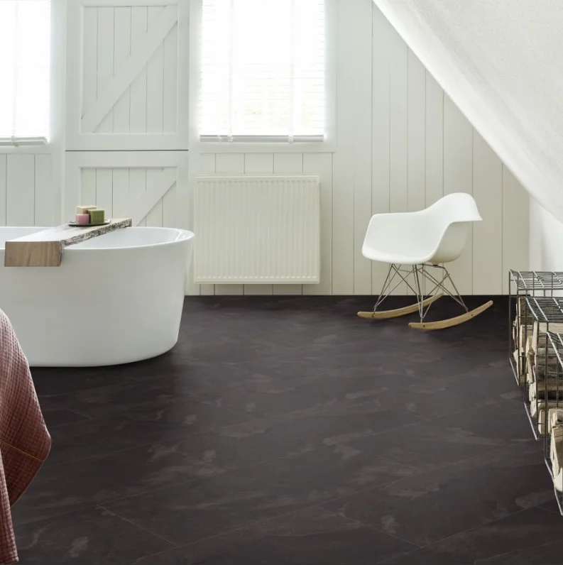 Кварцвинил в ванной купить