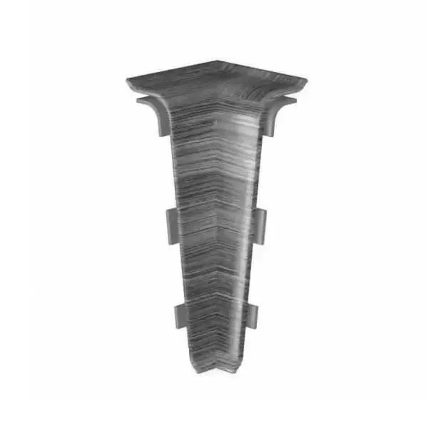 Пластиковый плинтус напольный