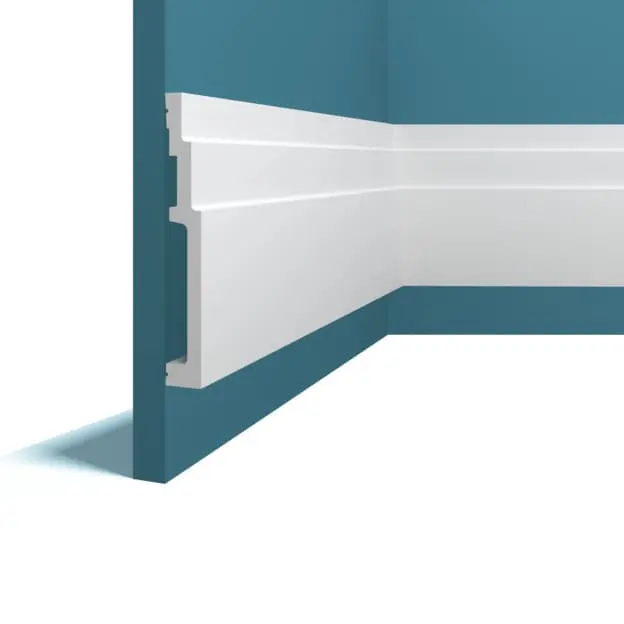 Плинтус из дюрополимера в интерьере