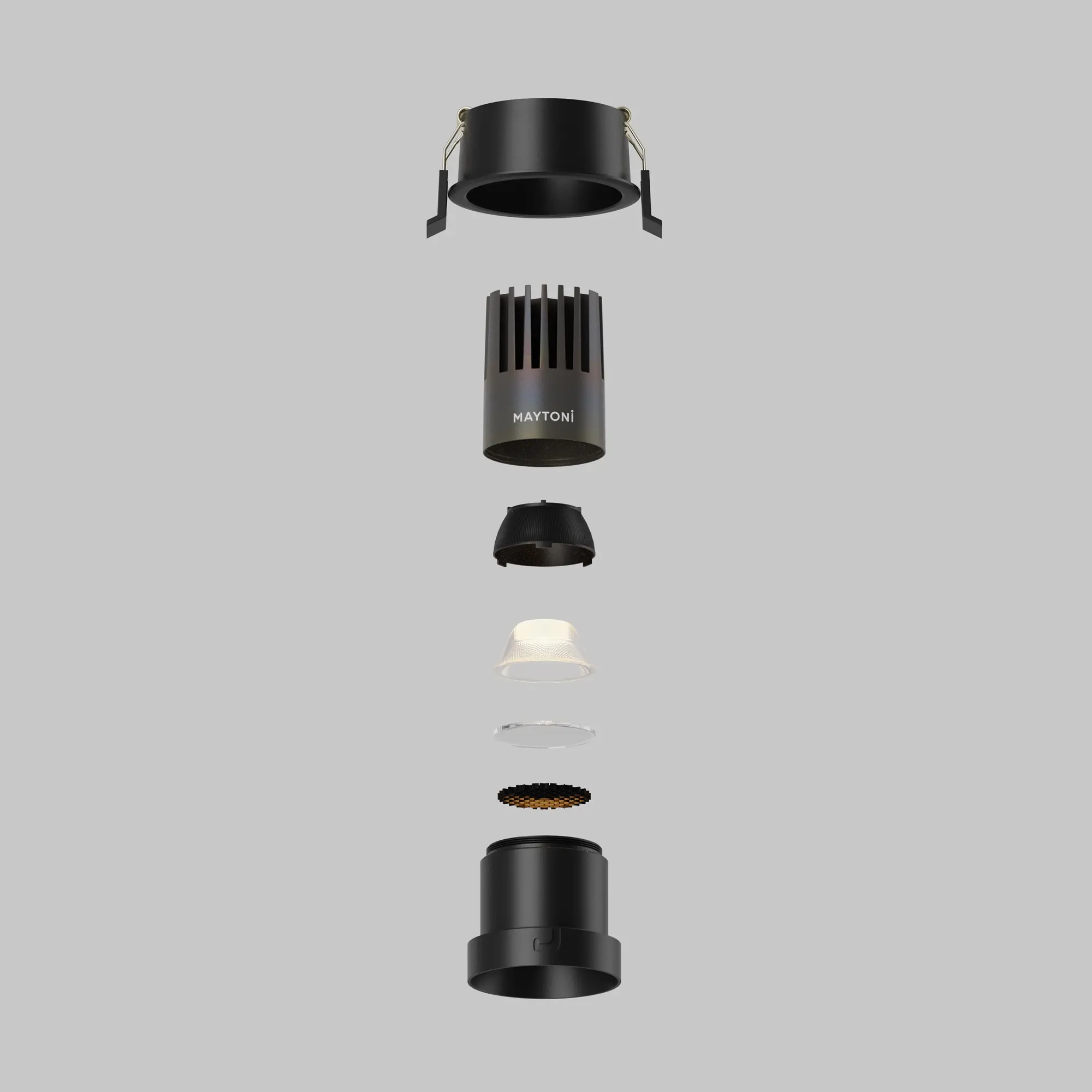 Встраиваемый светильник Technical DL116-10W-3K-B