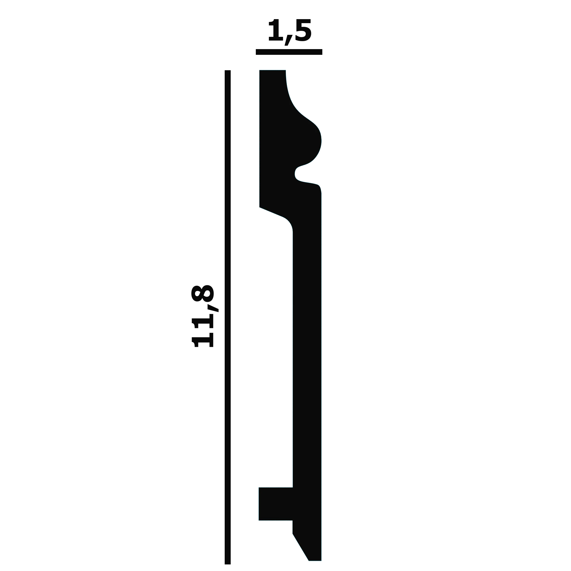 Плинтус из дюрополимера в интерьере
