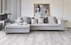 Пробковый пол с дизайном под дерево