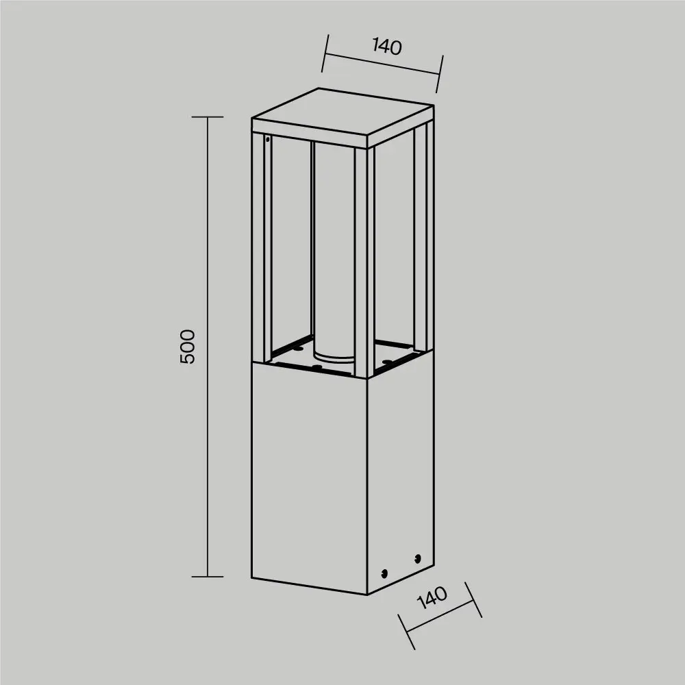 Ландшафтный светильник Outdoor O480FL-L12B3K