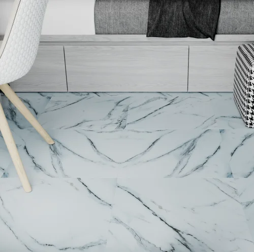 Кварцвиниловая плитка ART EAST HIT АТS 764 Мрамор Каррара Бьянко цена