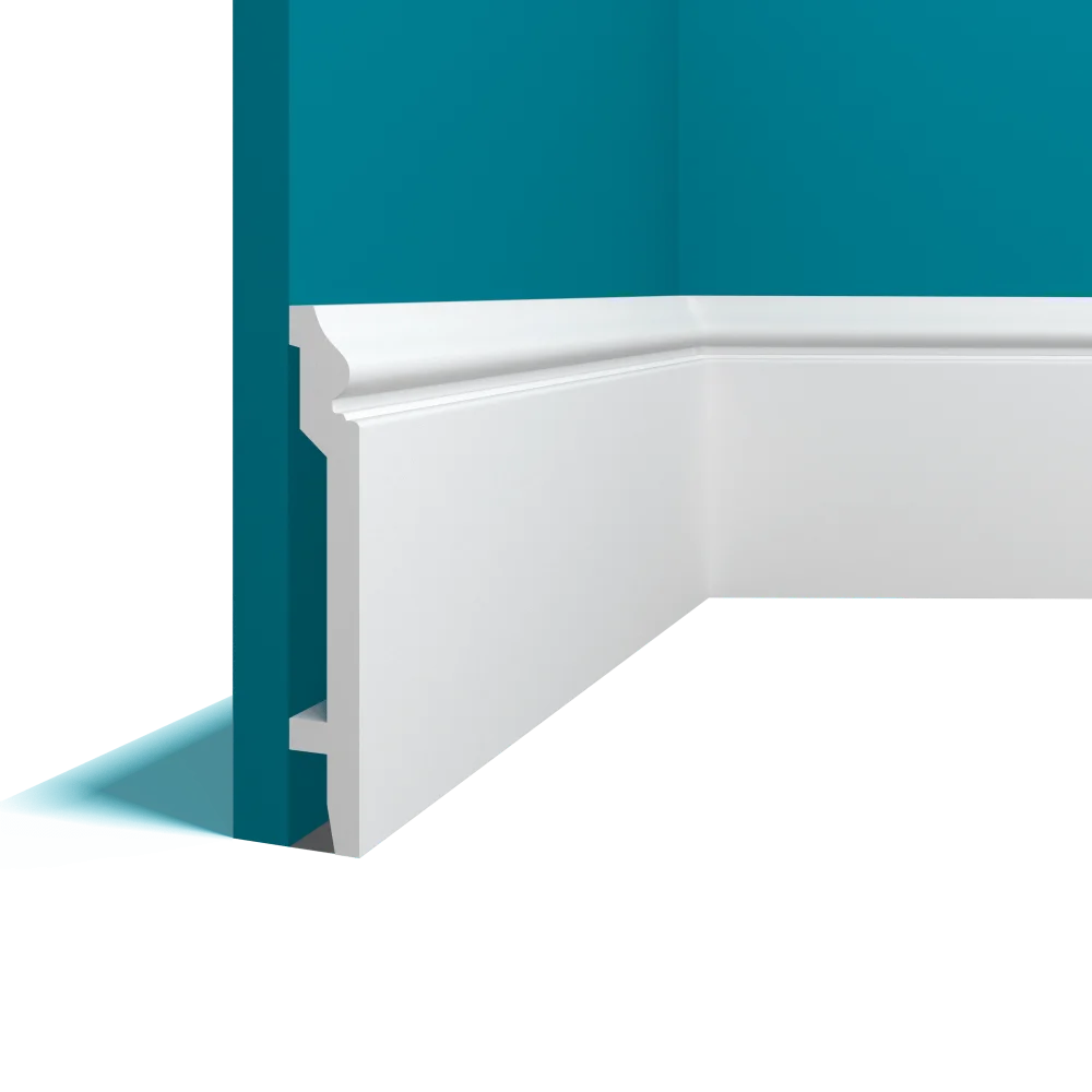 Плинтус из дюрополимера в интерьере