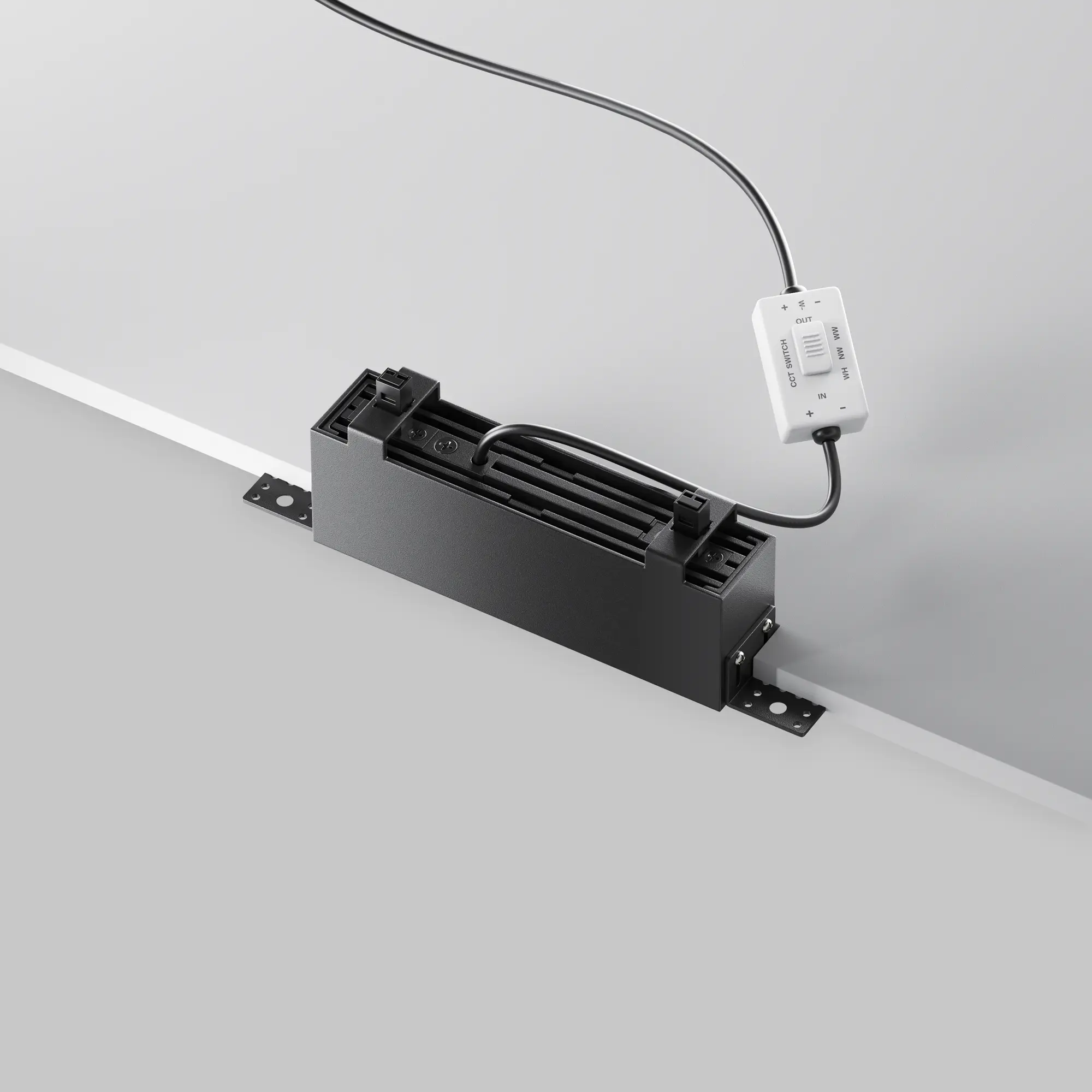 Встраиваемый светильник Technical DL065-12W3-6K-TRS-B