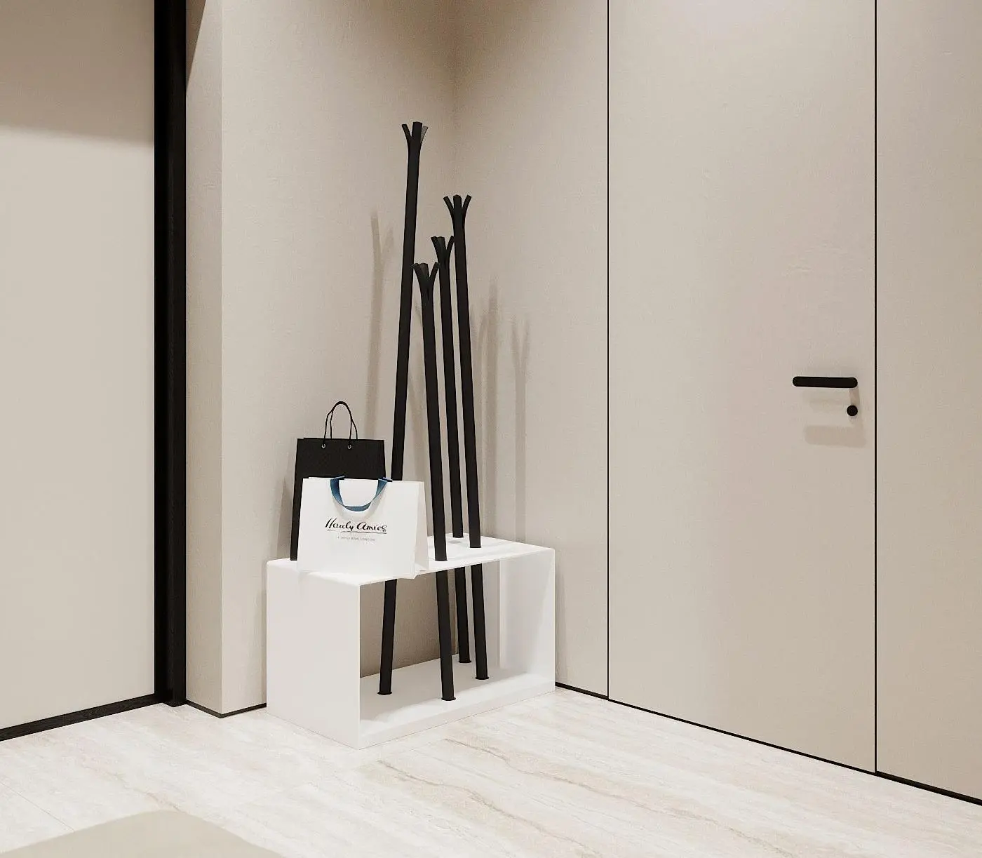 Плинтус под скрытые двери купить в Москве