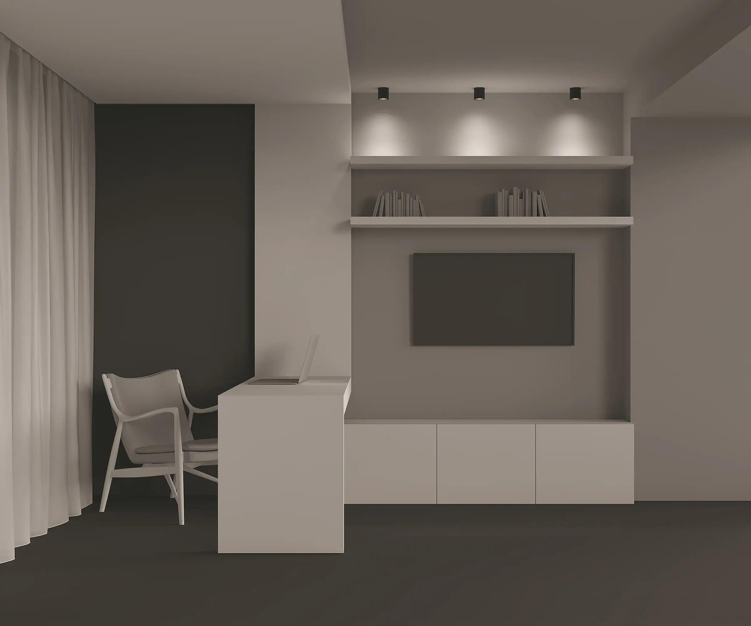 Потолочный светильник Technical C064CL-L12B3K