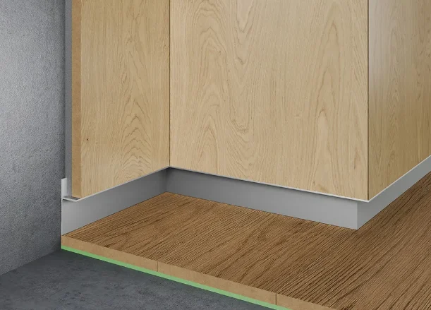 Теневой плинтус скрытого монтажа Pro Design Panel 7208 A анодированный купить
