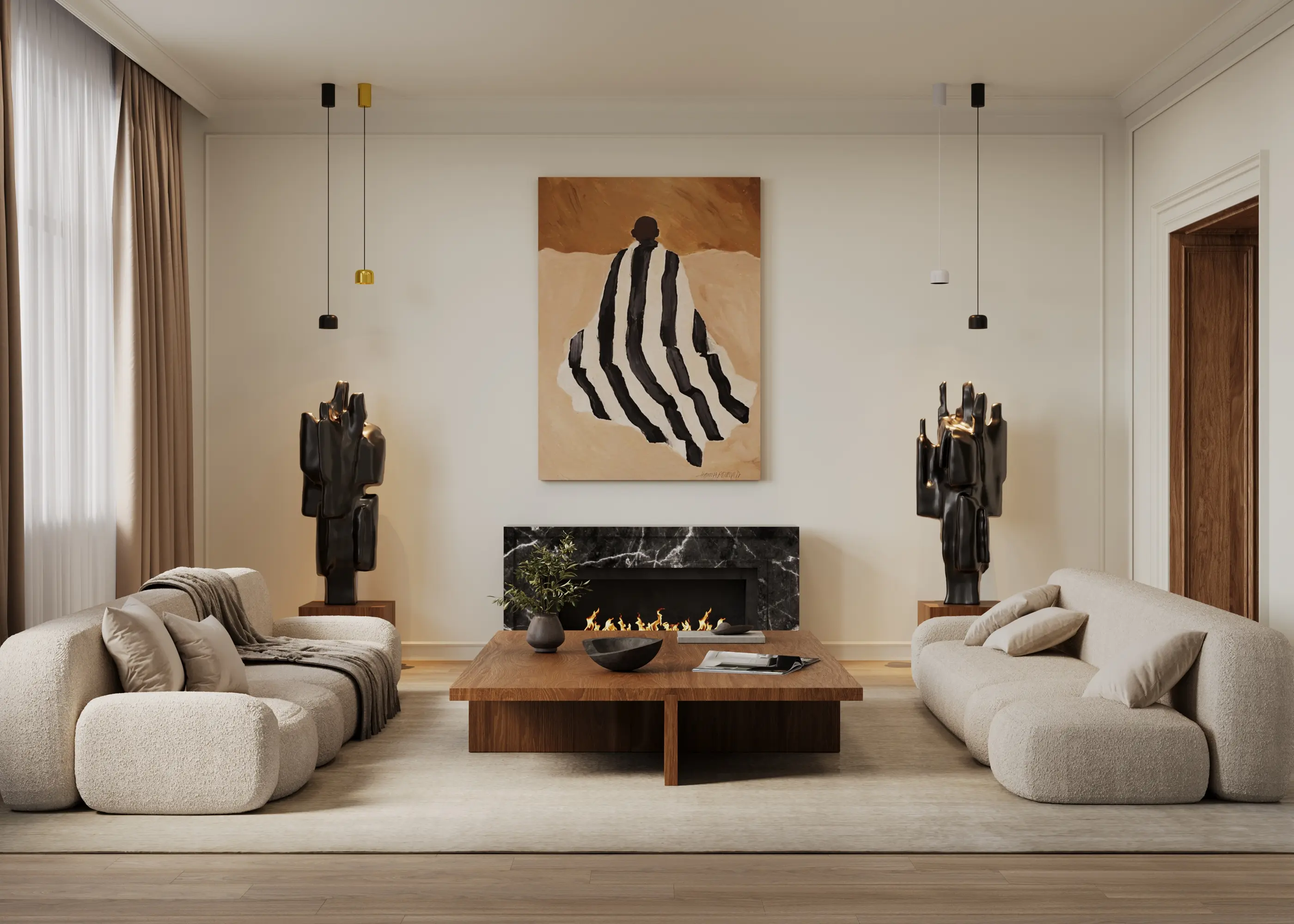 Подвесной светильник Technical P113-L12-3K-BS