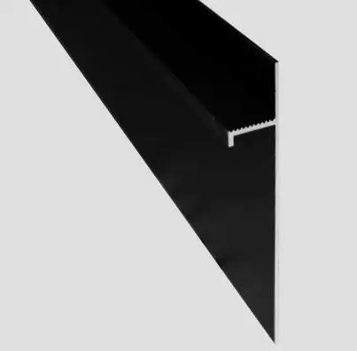 Теневой плинтус ДЕКОПРОФИЛЬ 5955 40 мм алюминиевый анодированный ЧЕРНЫЙ купить