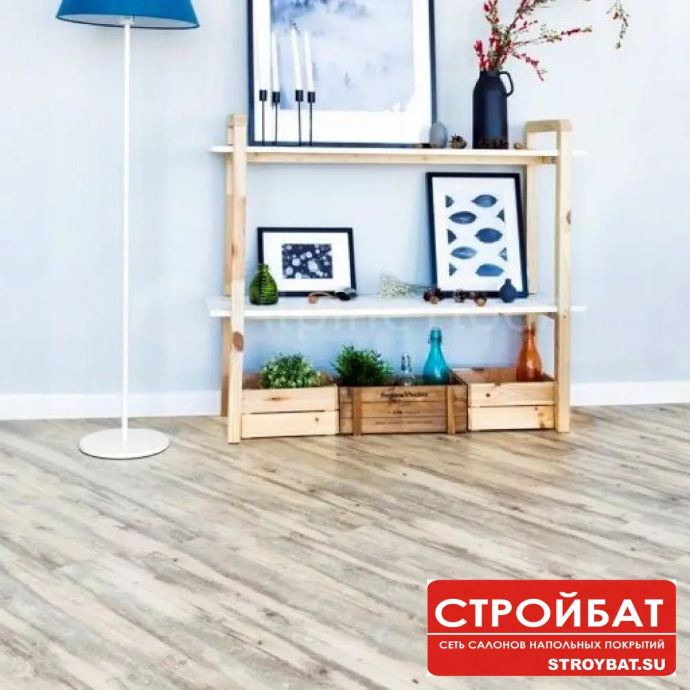 Кварц-виниловый ламинат Alpine floor classic ECO107-8 Акация Click цена