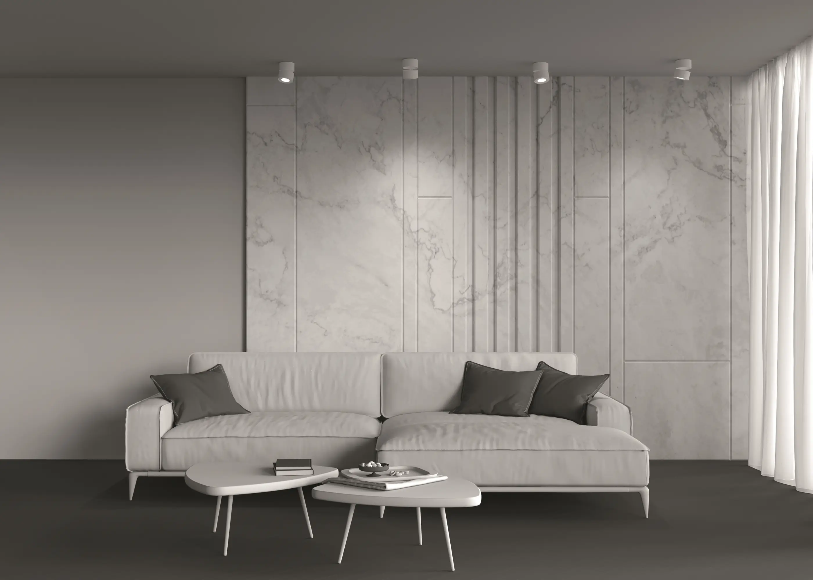 Потолочный светильник Technical C084CL-15W3K-W