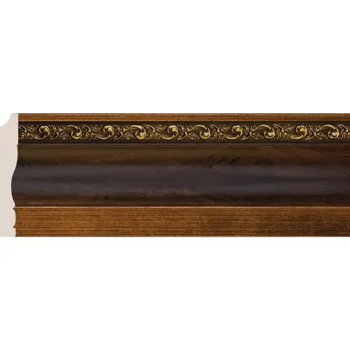 ПЛИНТУС COSCA , 95, КРАСНОЕ ДЕРЕВО С ЗОЛОТОМ, 153-1084