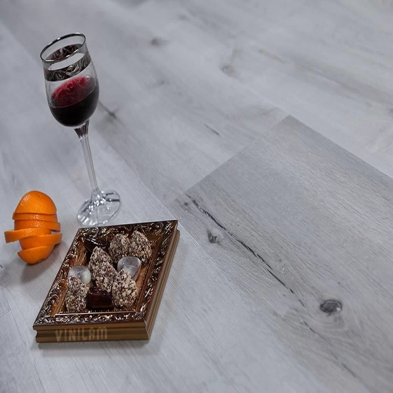 VINILAM Гибрид+пробка 10-064 Дуб Гент для ванной комнаты