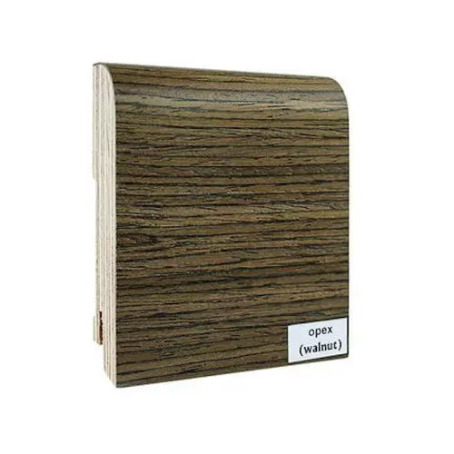 Плинтус шпонированный Finitura Dekor Орех Walnut R13 70х15х2400 мм