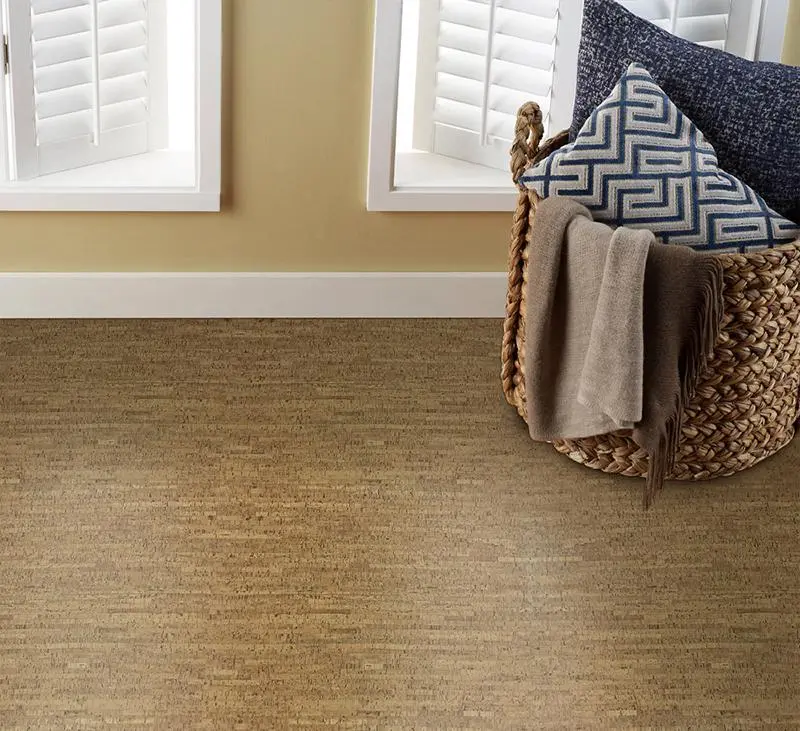 Клеевой пробковый пол 4 мм IberCork Лагуна 4 SG без лака от прямого поставщика