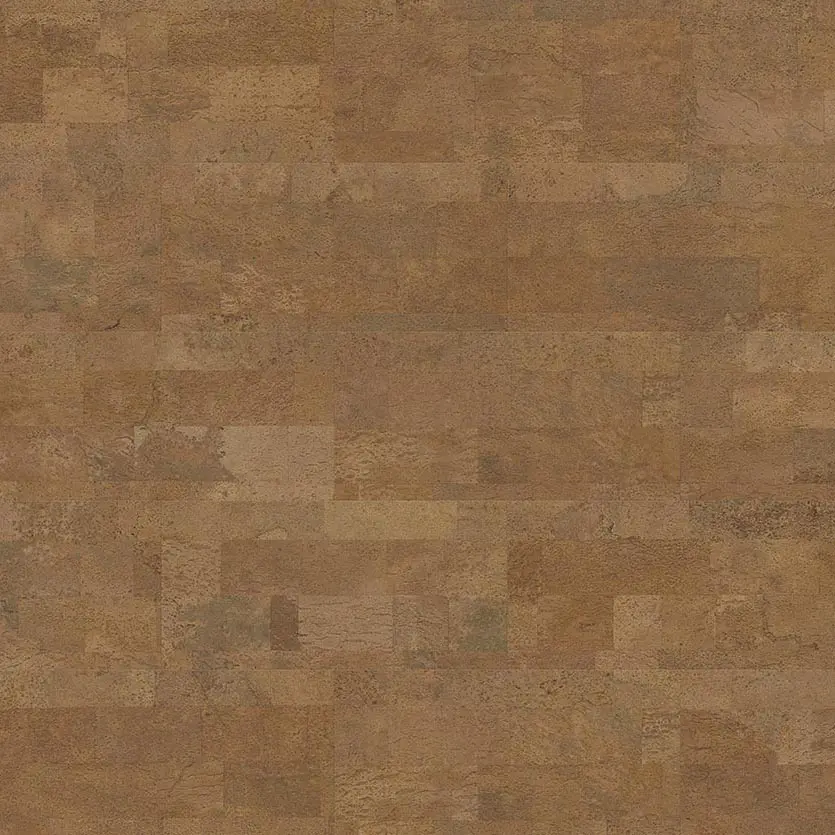 Пробковый пол Wicanders Identity I810002 Tea на замках в интерьере