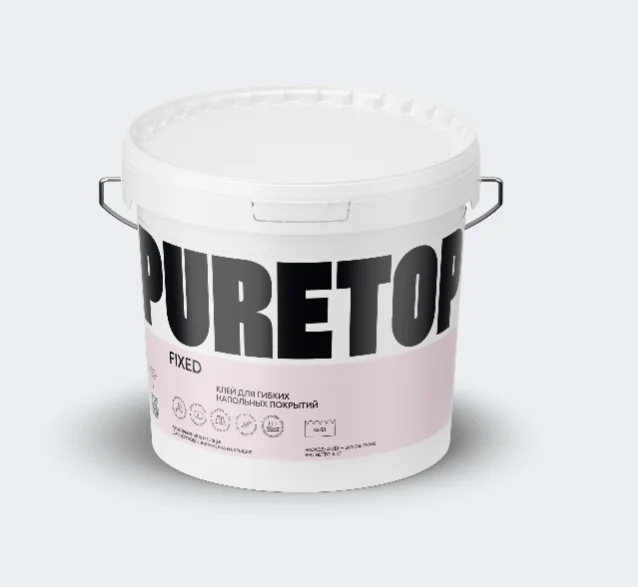 Клей для кварцвинила и ПВХ покрытий PURETOP Fixed 12 кг недорого