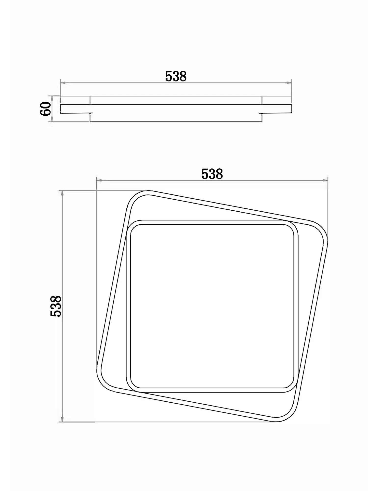 Потолочный светильник Freya FR10030CL-L88W