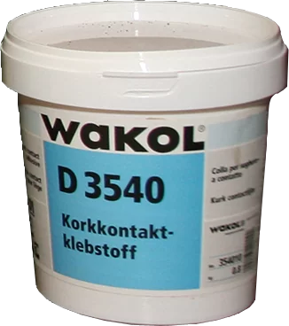 Клей на водной основе  для пробковых покрытий Wakol D3540 0.8 л цена