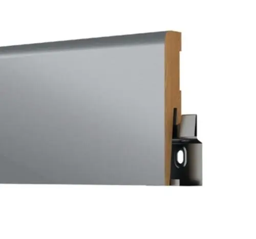 Плинтус Arbiton CAVARE, ML0801 СЕРЫЙ CANVAS цена