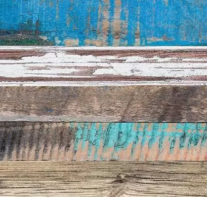 Пробковый пол с принтом