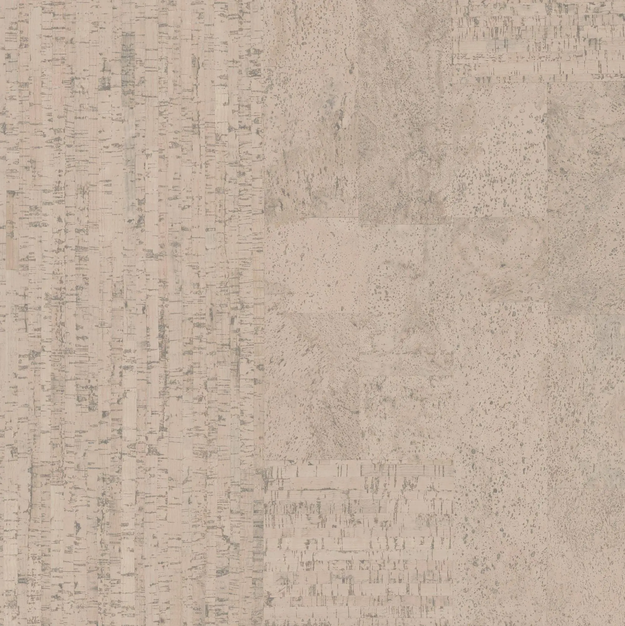 Клеевой пробковый пол 4 мм Wicanders AJ8K001 Fashionable Antique White в интерьере