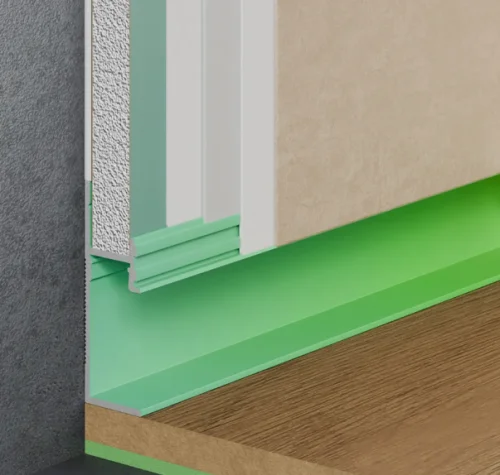 Теневой плинтус Pro Design 7210 R под рассеиватель с пяточкой любой цвет по RAL цена