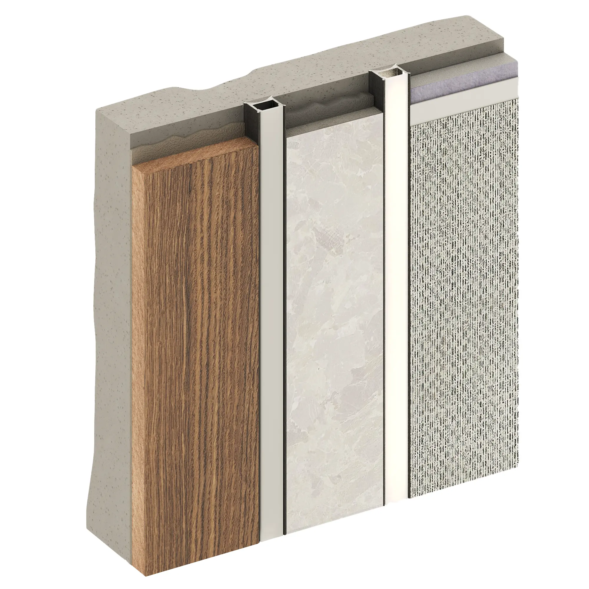 Разделительный профиль Decaro D007 черный цена