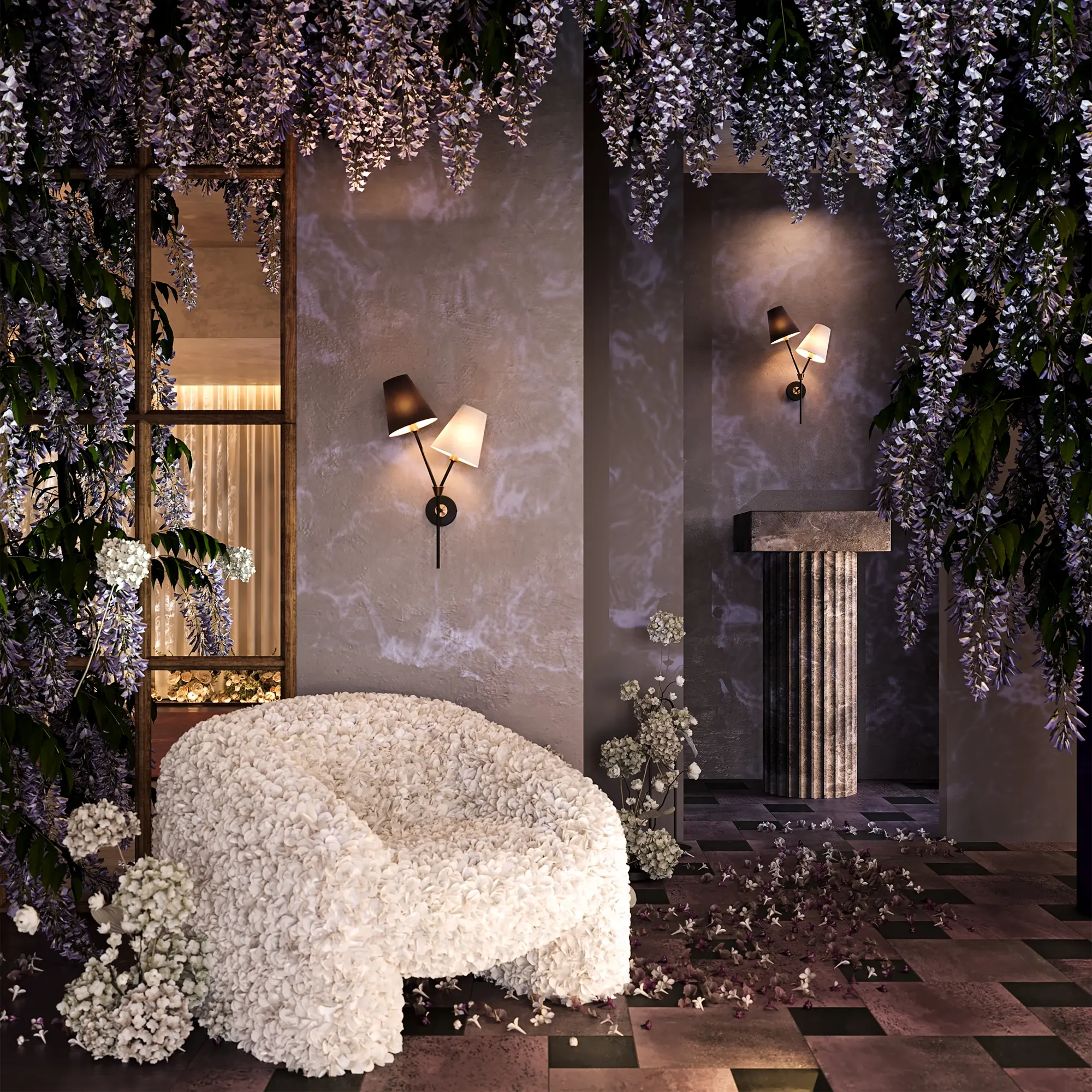 Настенный светильник (бра) Freya FR5370WL-02B