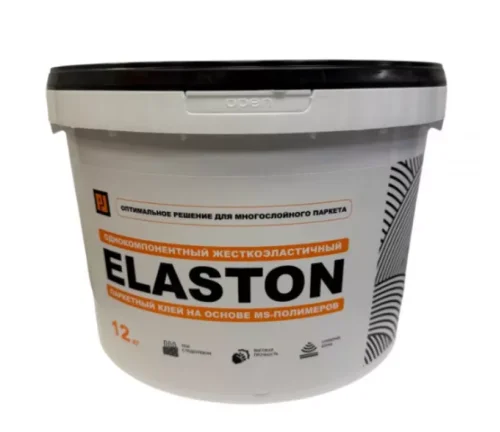 Однокомпонентный клей для паркета MS ELASTON 12 кг по низким ценам