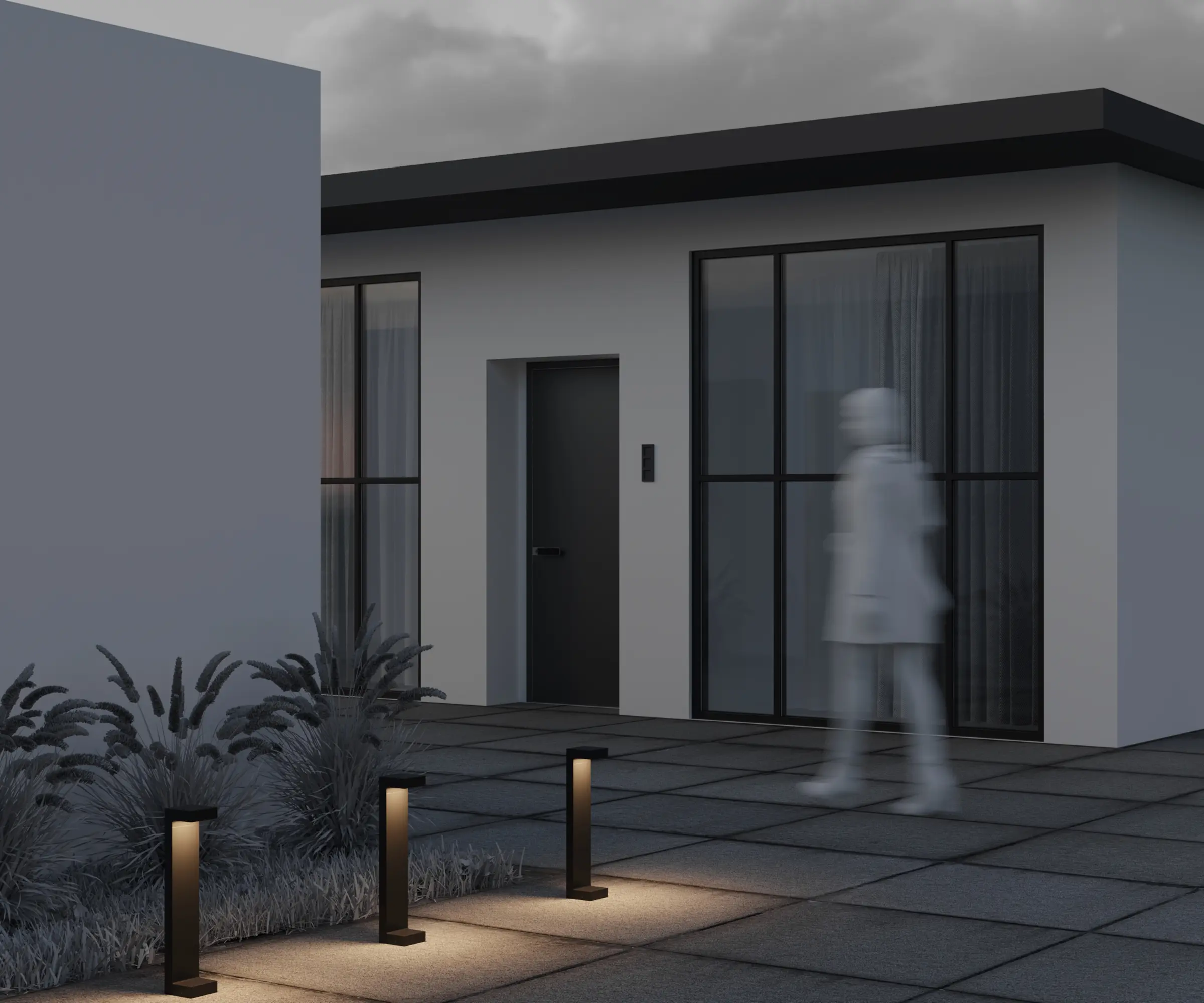 Ландшафтный светильник Outdoor O013FL-L9B