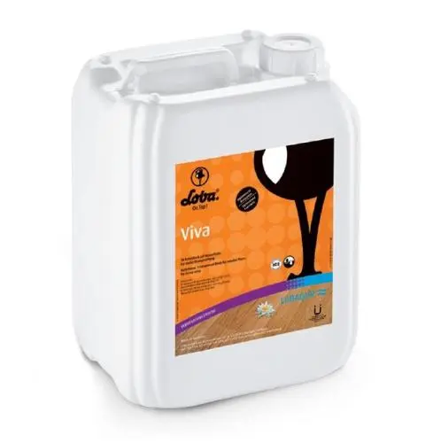 Лак для паркета Lobadur WS Viva матовый на водной основе 5 л цена