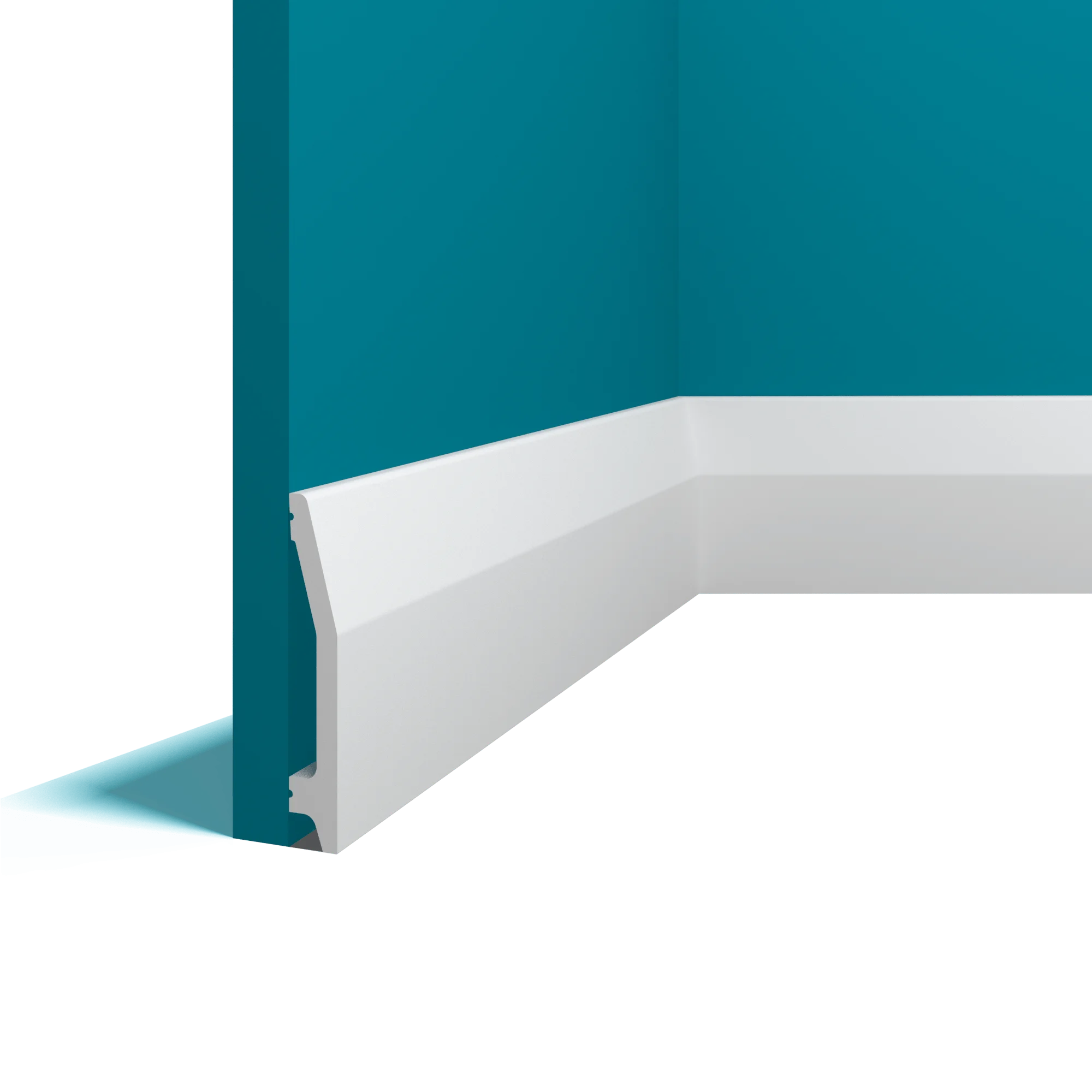 Плинтус из дюрополимера в интерьере