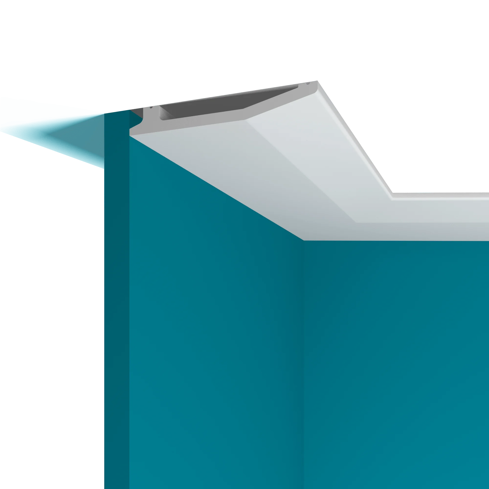 Плинтус из дюрополимера в интерьере