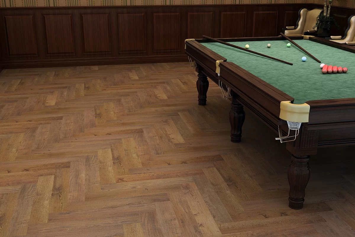 VINILAM IS11155 Парижский Паркет для ванной комнаты